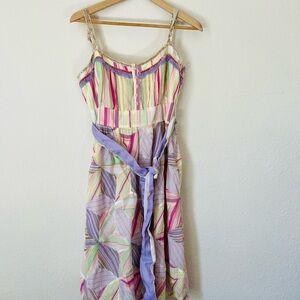 Marc By Marc Jacobs Pastel Striped Dress